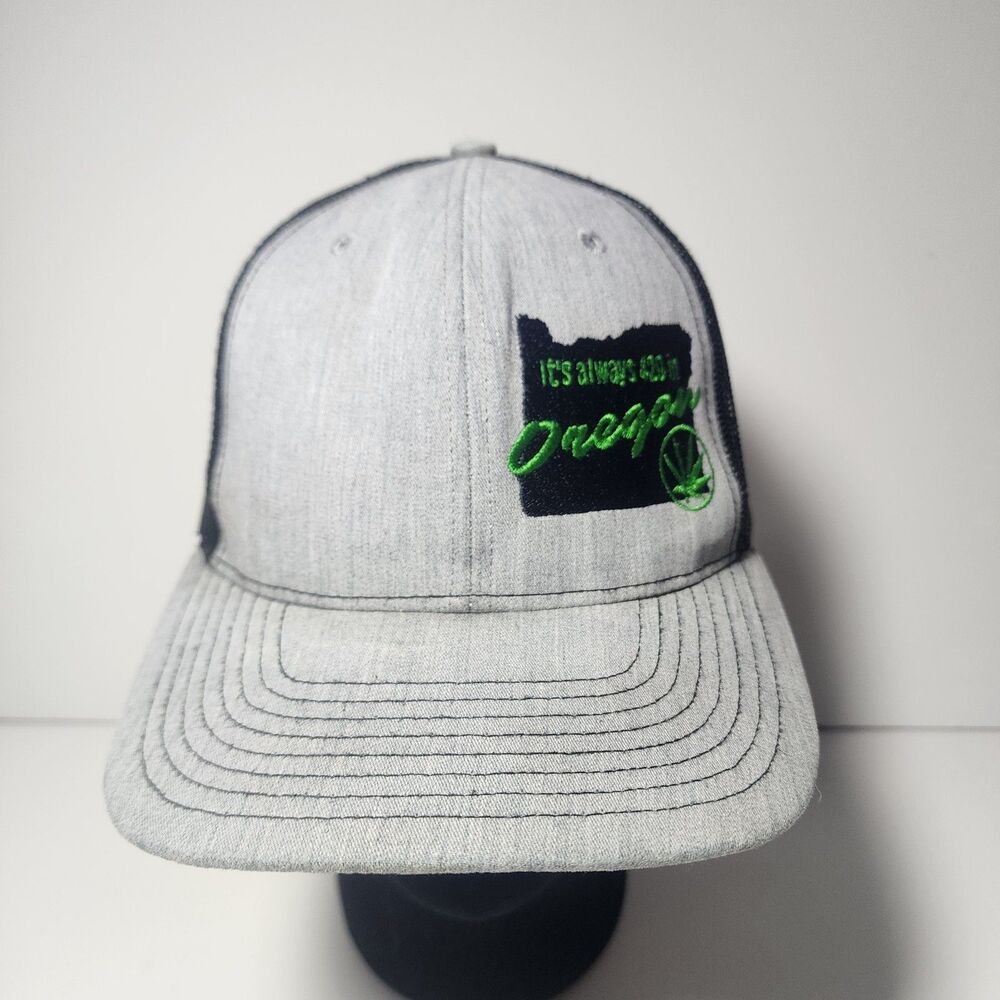Its Always 420 Oregon Mens Baseball Cap Hat